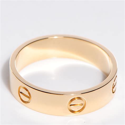 cartier love ring 18k